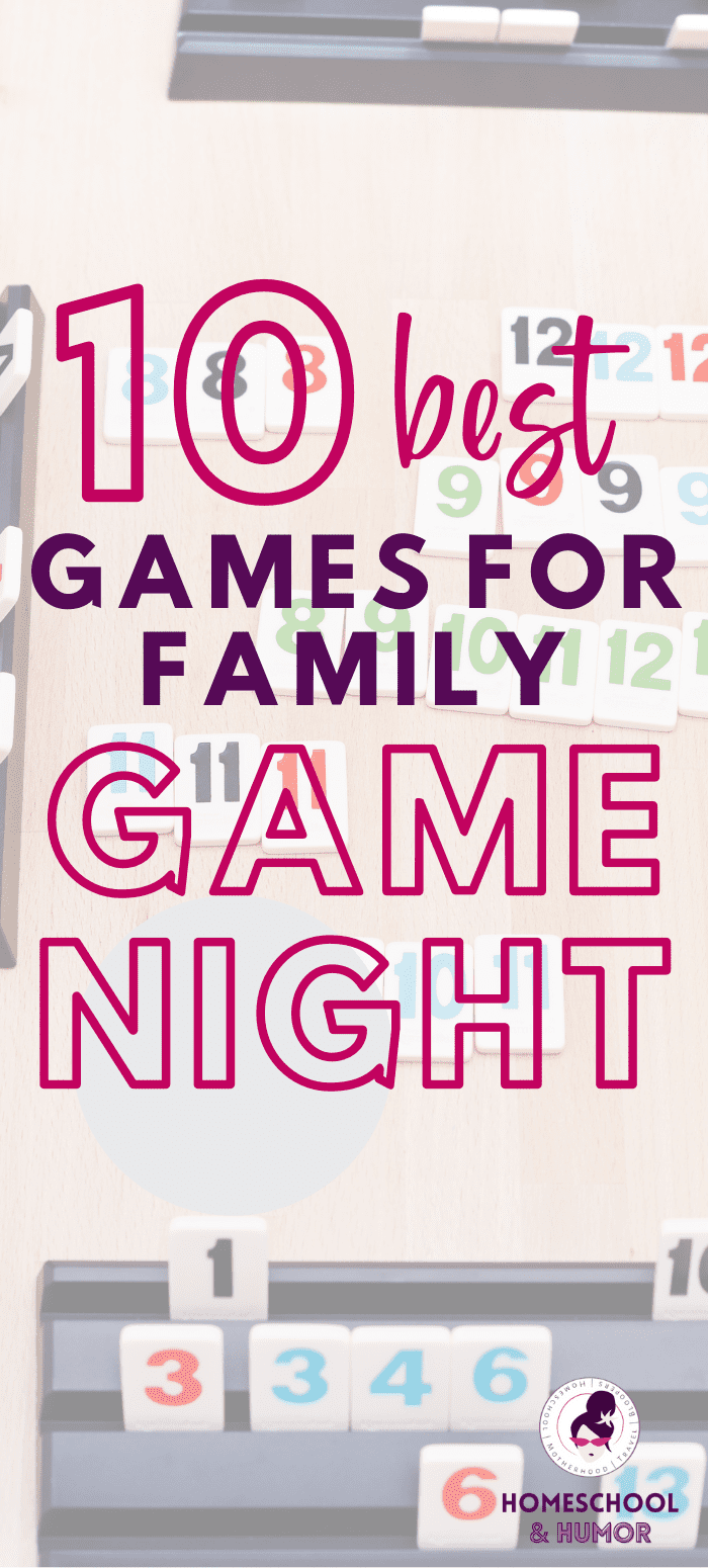 10 Best Games To Play For Family Game Night