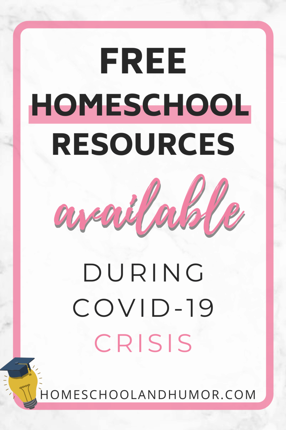 Massive List of Cheap and Free Homeschool Resources (Covid & Non-Covid)