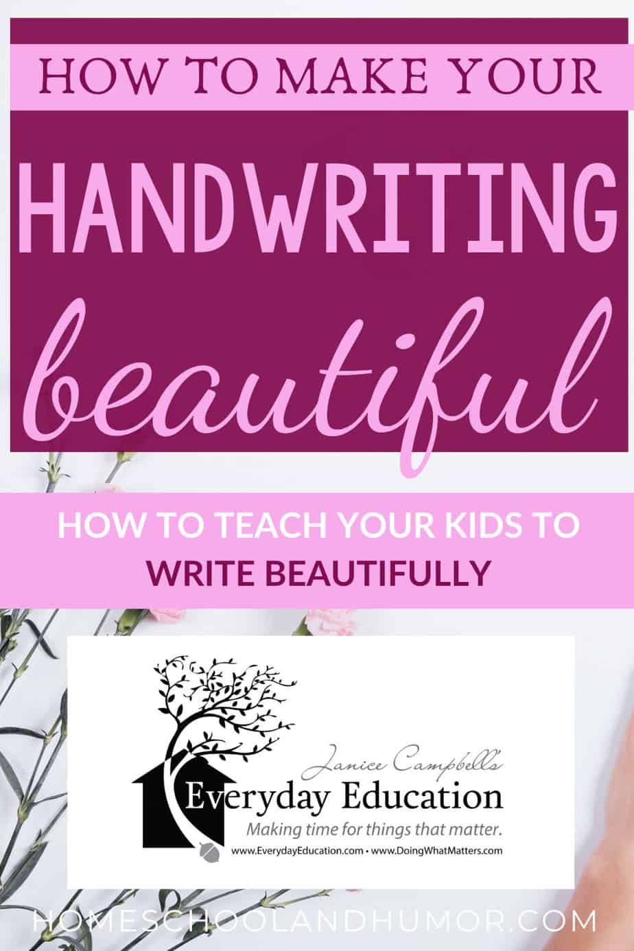 How To Make Your Handwriting Beautiful