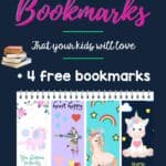 Learn how to make cute unicorn bookmarks for free! With this simple and quick guide, I show how I quickly created 4 unicorn bookmarks with my daughter. Plus, grab these unicorn bookmarks printable free!