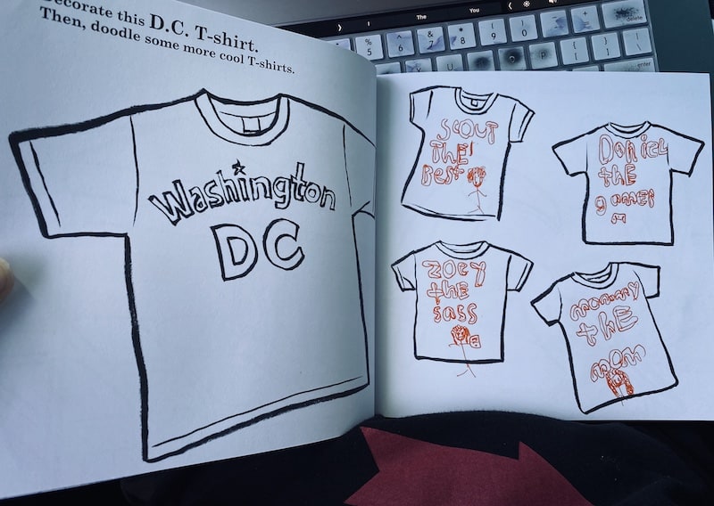 Learn about Washington DC for kids with Doodle Washington DC by Timberdoodle