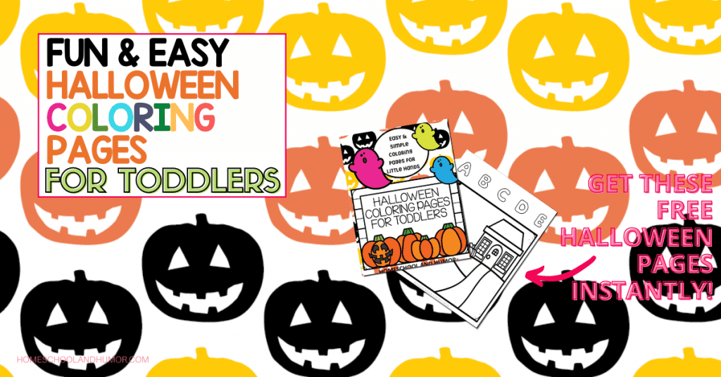 FREE HALLOWEEN COLORING PAGES FOR TODDLERS