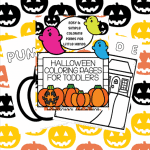 Halloween is the perfect opportunity for some coloring fun. Some Halloween coloring pages can be quite scary for toddlers, but these Halloween coloring sheets are not! They are cute and easy to color, so your little one will have a blast. Grab your free Halloween coloring pages now!
