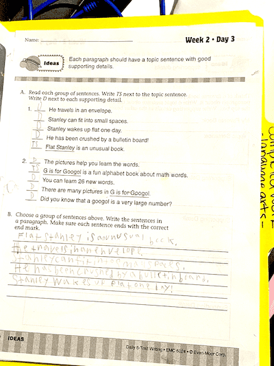 4th grade writing curriculum: Daily 6-Trait Writing Grade 4
