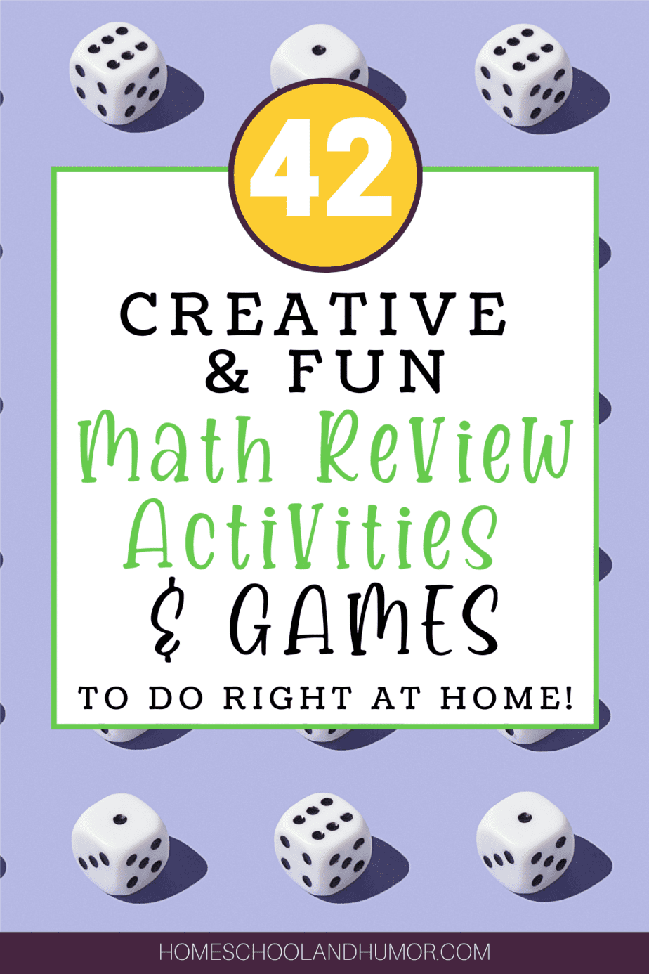 42 creative Math Review Activities & hands-On games for kids Of all ages
