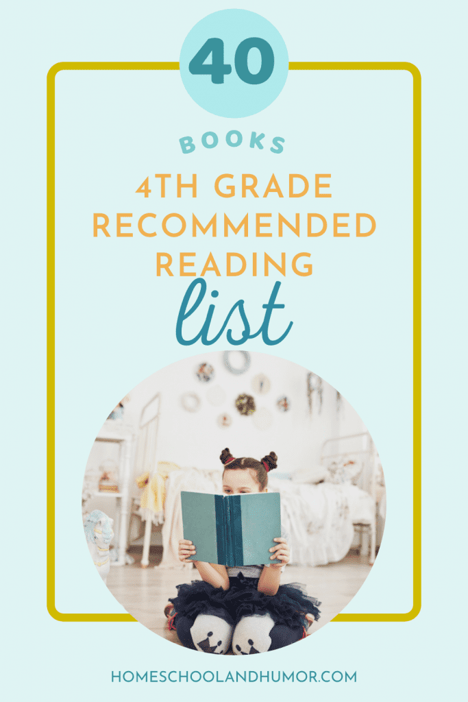 If you're looking for 4th grade reading list ideas, look no further! Here are 40 of our top favorite books in this 4th grade recommended reading list that includes so many great books all kids should read at least once!