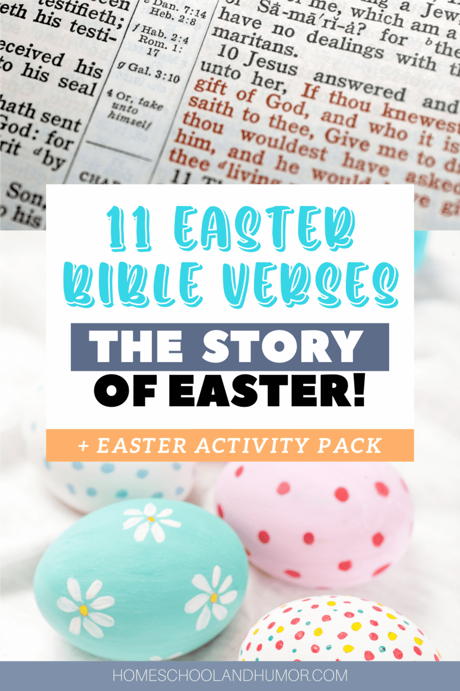 11 Easter Bible Verses For Kids To Study Together