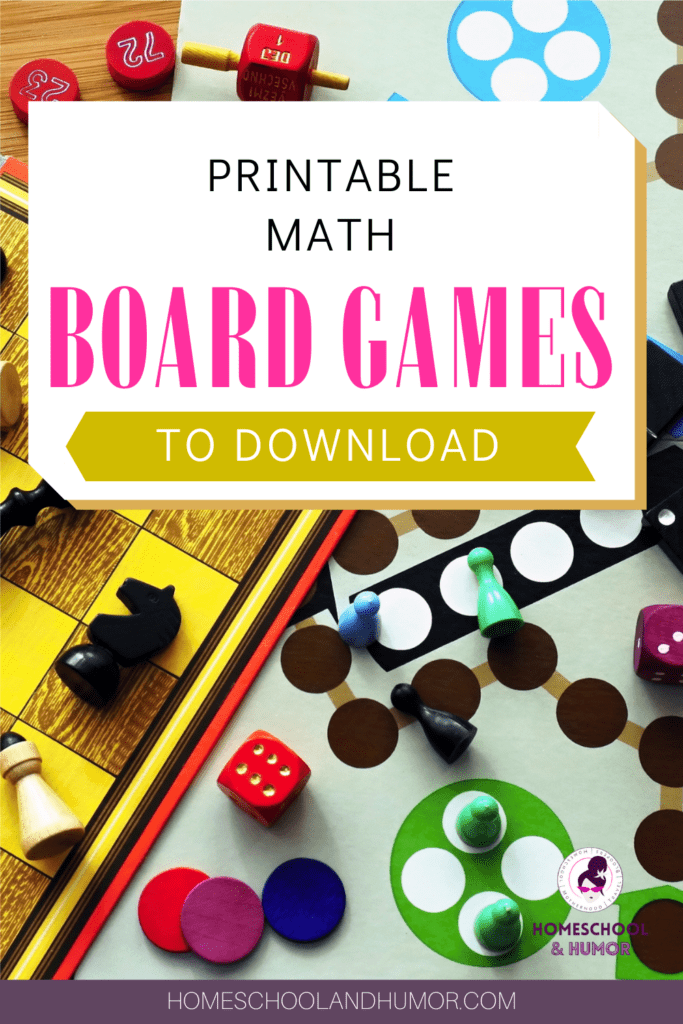 If your kids enjoy playing games and want to learn math at the same time, check out these printable board games for addition and subtraction! Includes a blank board game templates with variations to make your own board games!