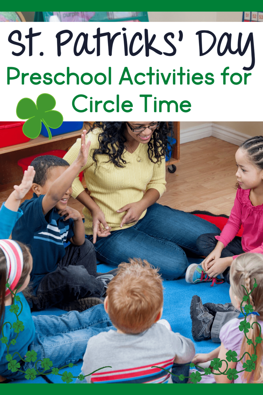 St Patrick\'s Day Lesson Plans Preschool Kids Will Love For Circle Time