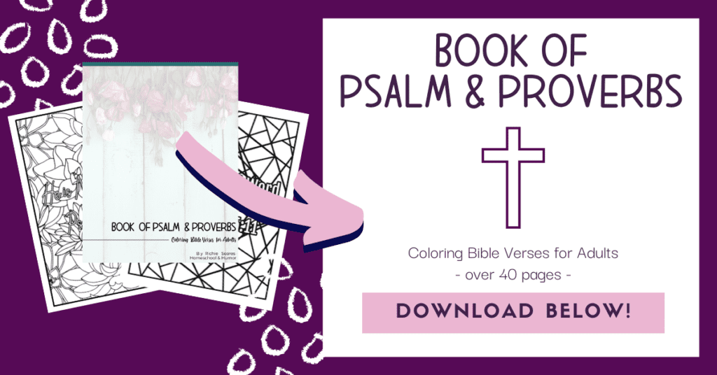 christian  easter  activi ti es  for  k ids  -  adult  coloring  pack psalms and proverbs