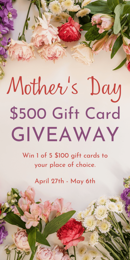 Make things easy on yourself for Mother's Day! These are some of the best Mother's Day gifts for homeschool moms - gifts she'll enjoy all year round. Plus, enter this Mother's Day GIVEAWAY to be 1 of 5 winners of $100 gift cards!