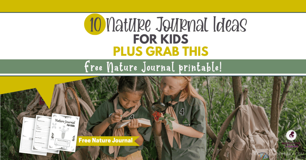 Free Nature Journal for Kids
