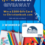 Enter for your chance to win a $200 gift card to CHRISTIANBOOK.COM! Ends 8/12/2022 so enter now!! Ready to pray for your kids as they start their new homeschool year or public school year? Do you want a POWERFUL back to school prayer for your kids, teachers, and parents? There is a prayer for each personal here as they begin a new homeschool year. | back to school prayer for kids | back to school prayer for parents | back to school prayer for teachers | Back to School | Prayer | Bible | Faith | www.homeschoolandhumor.com