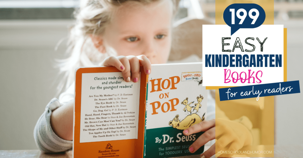 199 Easy Kindergarten books for early readers