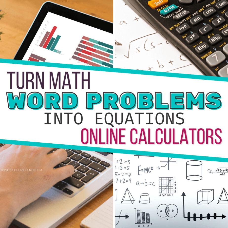 word problems into equations calculator